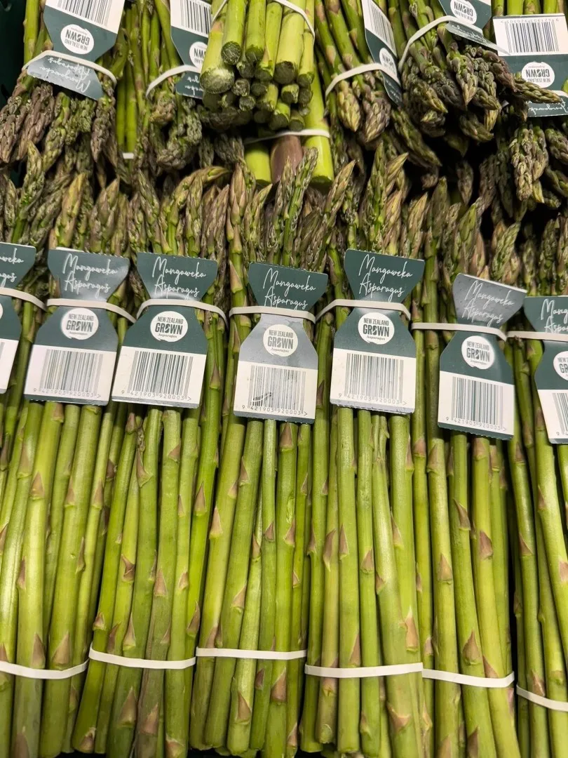 Fresh asparagus