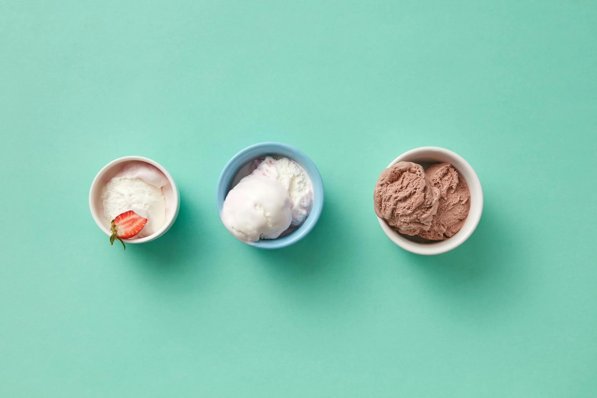 Real fruit ice cream