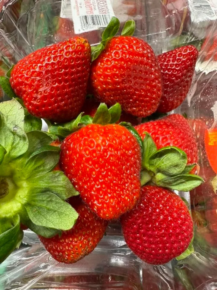 Fresh strawberries